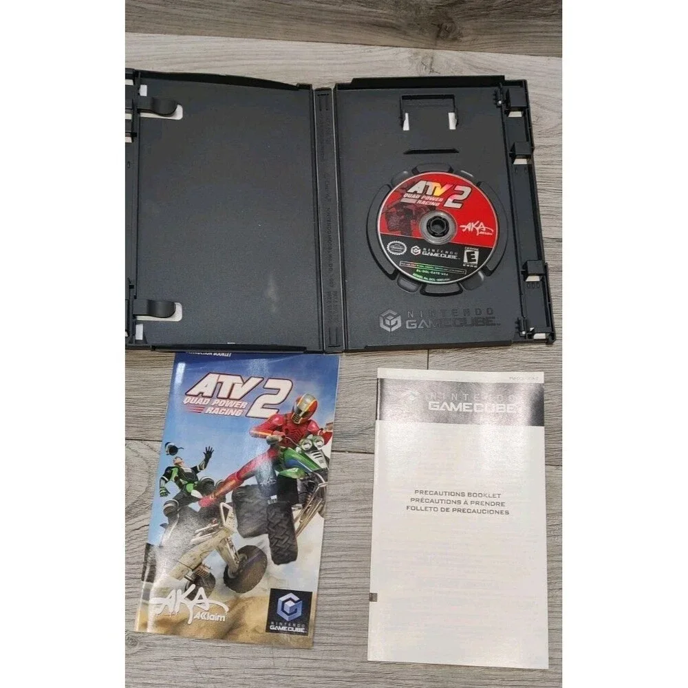 ATV Quad Power Racing 2 (Nintendo GameCube, 2003) CIB Complete